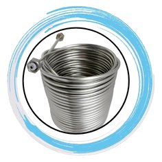 3/4 Coiled Stainless Tubing