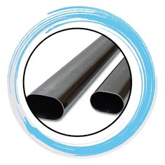 SS 304L Elliptical Tube